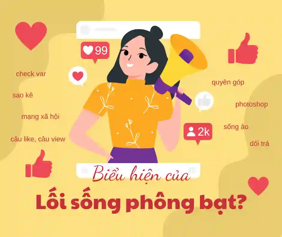 Bàn về lối sống phông bạt trên mạng xã hội